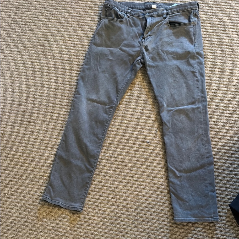 Banana Republic Men's Straight Jeans in Gray